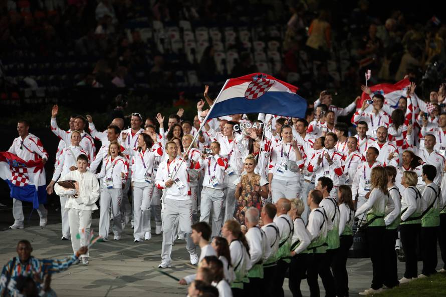 London: Venio Losert predvodio hrvatske olimpijce u sve?anoj povorci sportaša