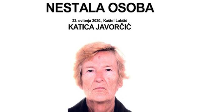 Katica (75) iz Kaštel Lukšića ima demenciju i nestala je