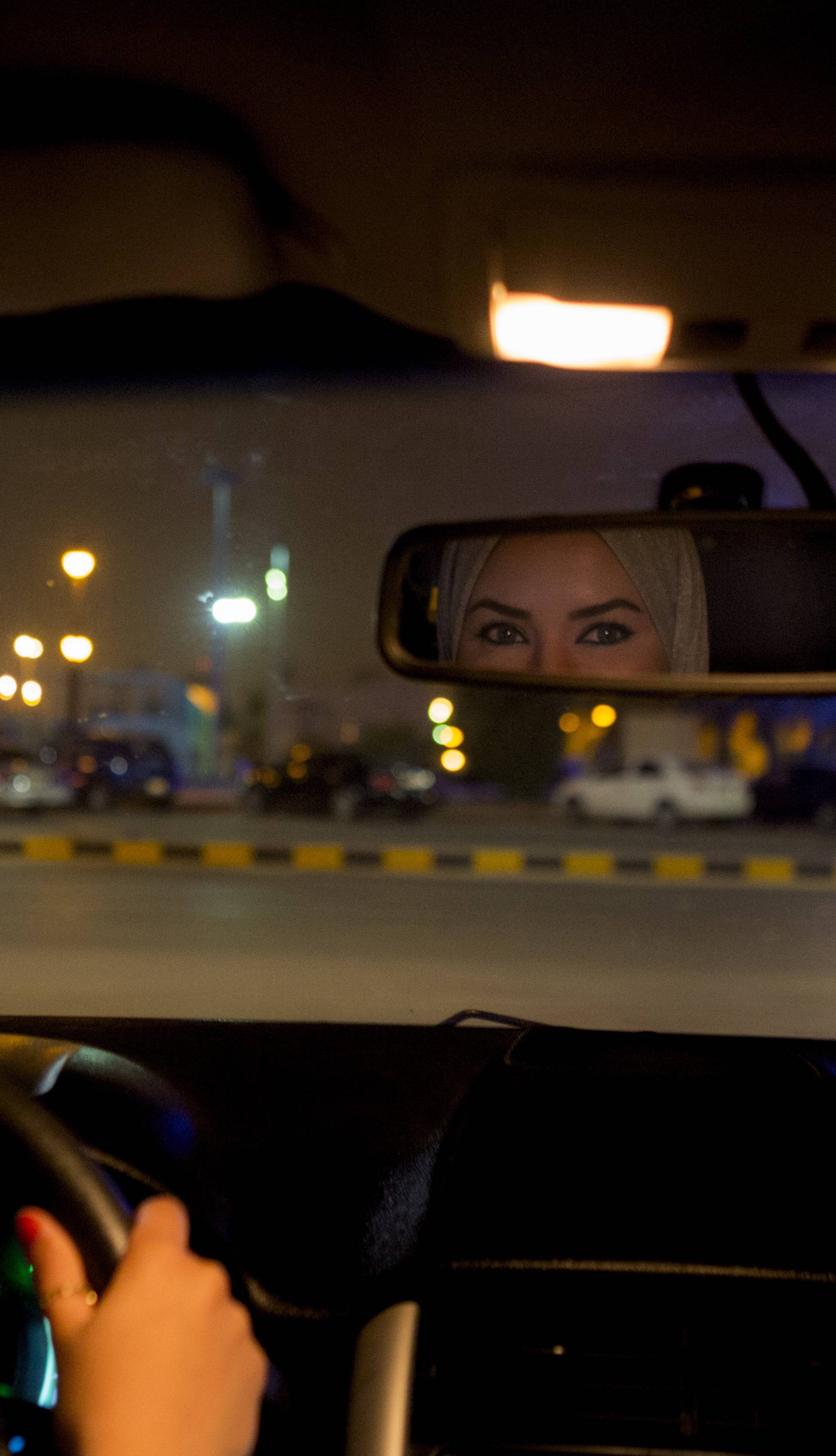 Women hit the road for the first time in Saudi Arabia