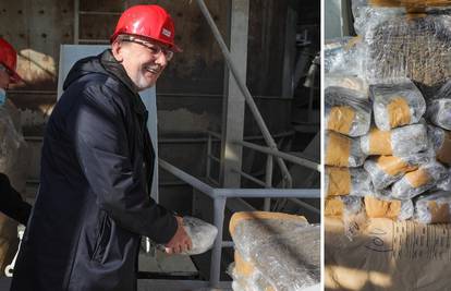 VIDEO Božinović je ubacio prvi paket droge u peć, spalili dvije tone. Vrijedila bi 9,5 mil. eura