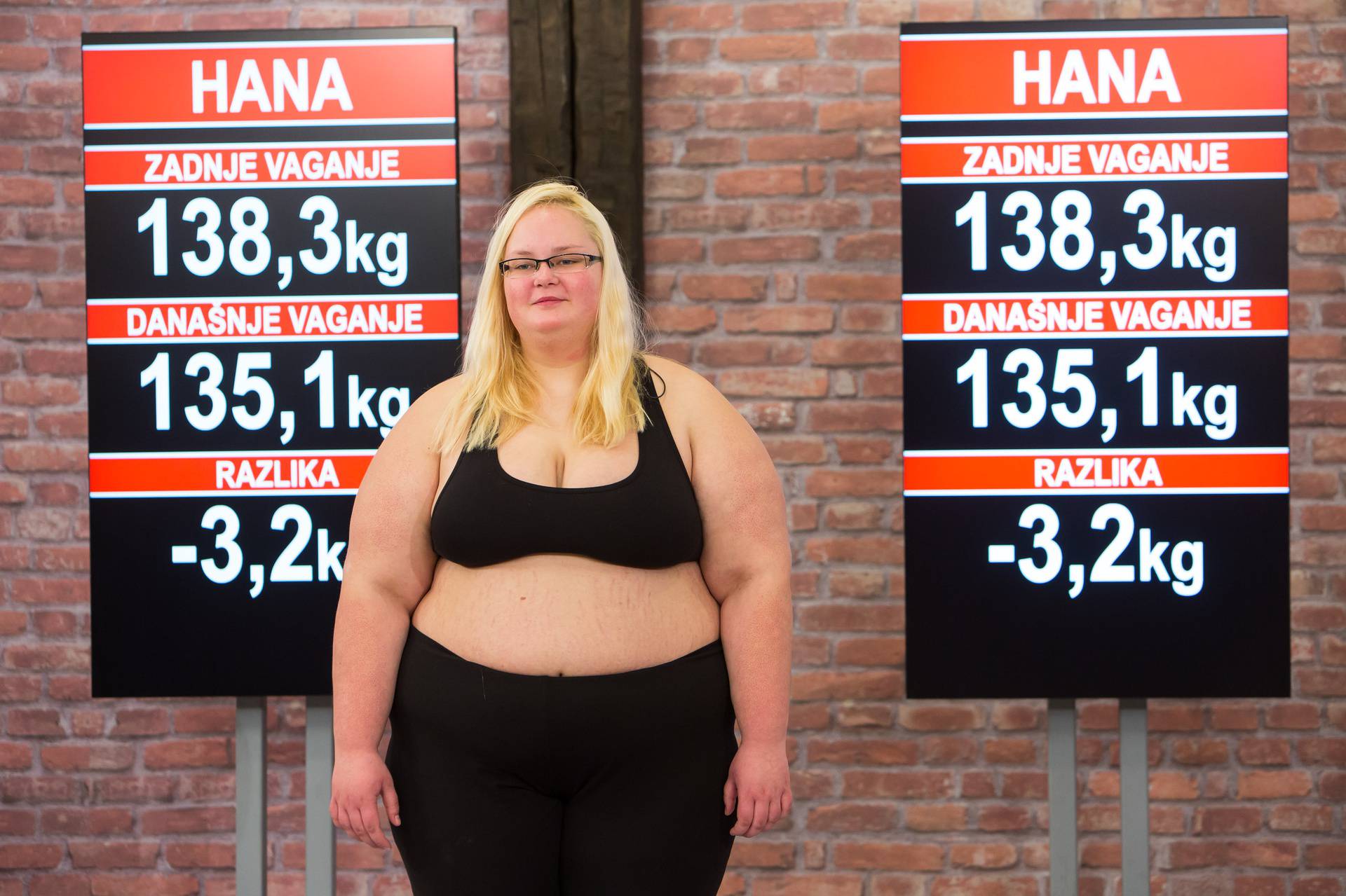 Hana iz 'Života na vagi' je lakša 68 kila: Nijednom nisam ušla u teretanu, vježbala sam kod kuće