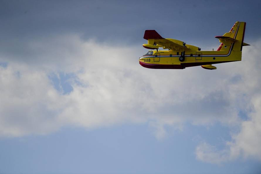Zagreb: Generalna proba svečanog vojnog mimohoda - zračne snage 