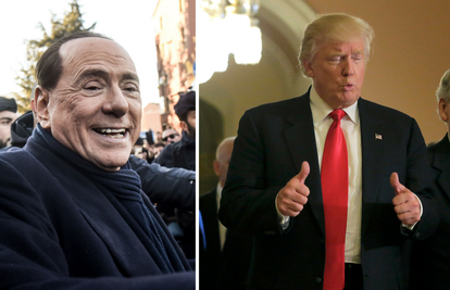 Berlusconiju laskaju usporedbe s Trumpom: Ima puno sličnosti