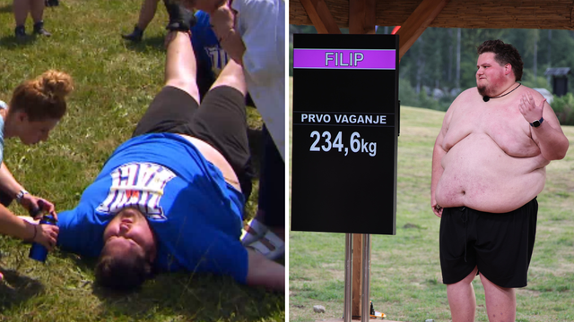 Filip je u 'Životu na vagi' ušao s 234,6 kg, evo koliko je izgubio u prvom tjednu natjecanja