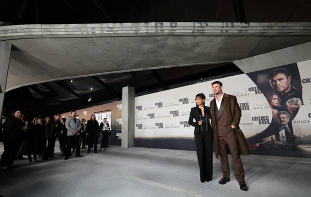 'Crime 101' film premiere in Los Angeles