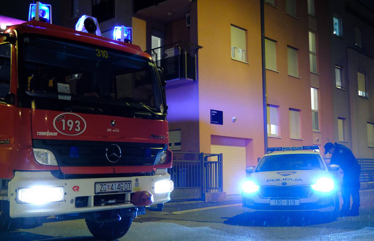 Požar zgrade u Zagrebu: Na terenu ga gase 24 vatrogasca