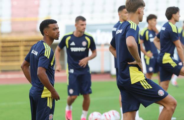 Split: Hajduk održao trening na Poljudu uoči sutrašnje utakmice