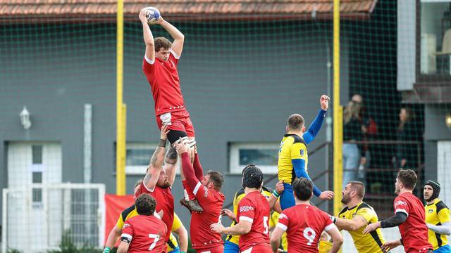 Zagreb: Europsko prvenstvo ragbi Trophy divizije, utakmica Ukrajina - Švicarska