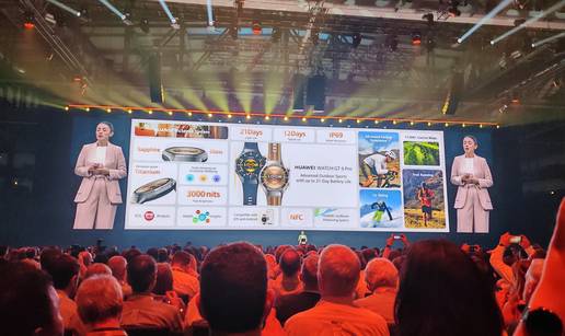 24sata u Parizu: Huawei ima sat s baterijom od tri tjedna i slušalice koje prate vašu glavu