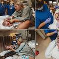 Mama nakon poroda napravila prvi pregled bebe posve sama