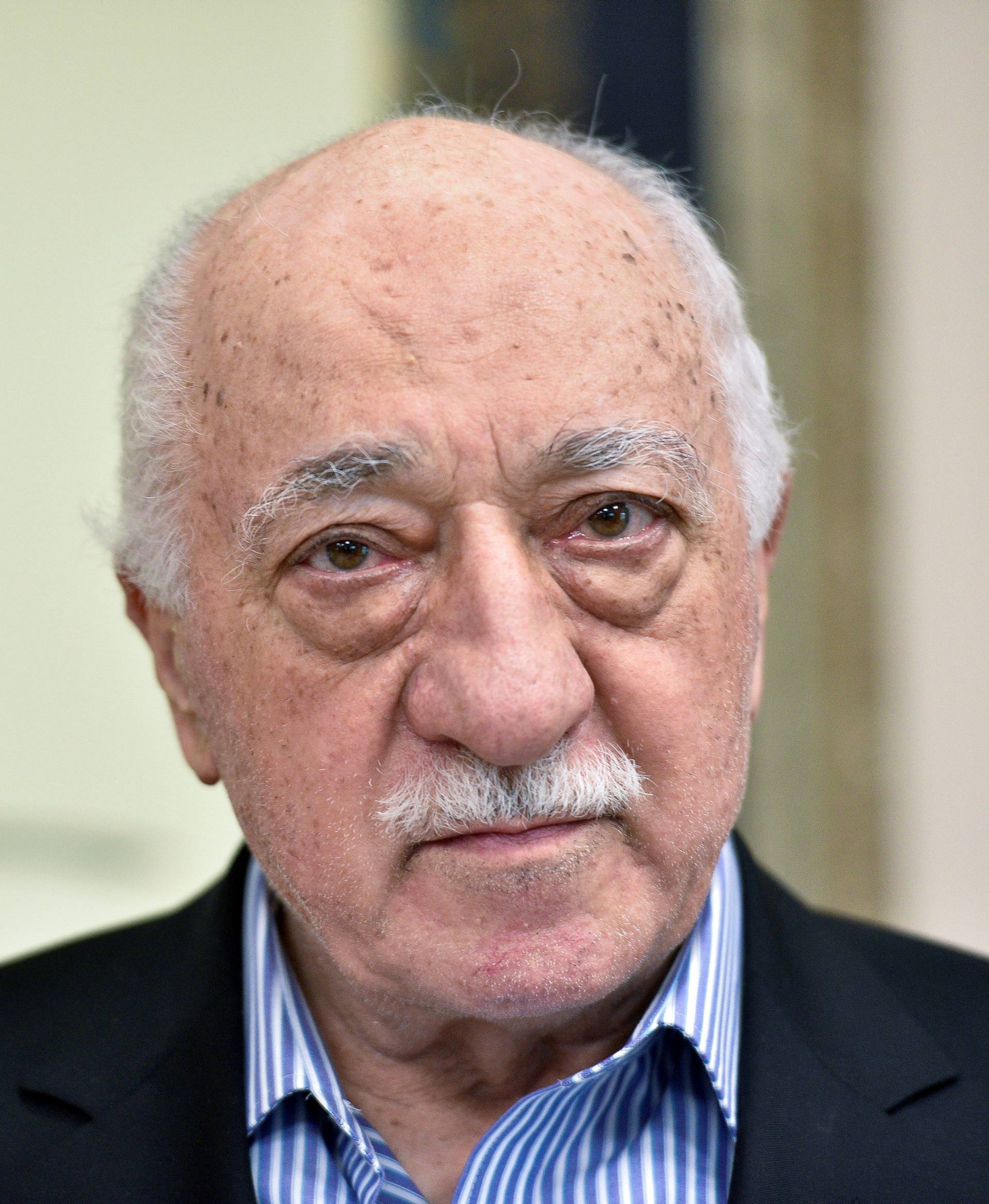 FILE PHOTO: U.S. based cleric Fethullah Gulen at his home in Saylorsburg, Pennsylvania