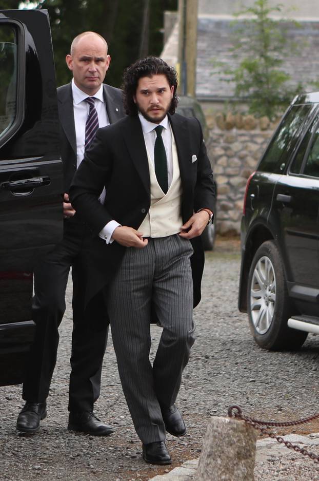 Kit Harington and Rose Leslie wedding