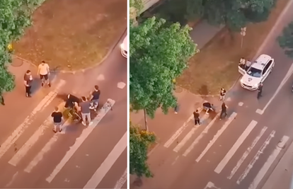 VIDEO Mladići pomogli policiji počistiti sav nered koji su vandali napravili u Bjelovaru