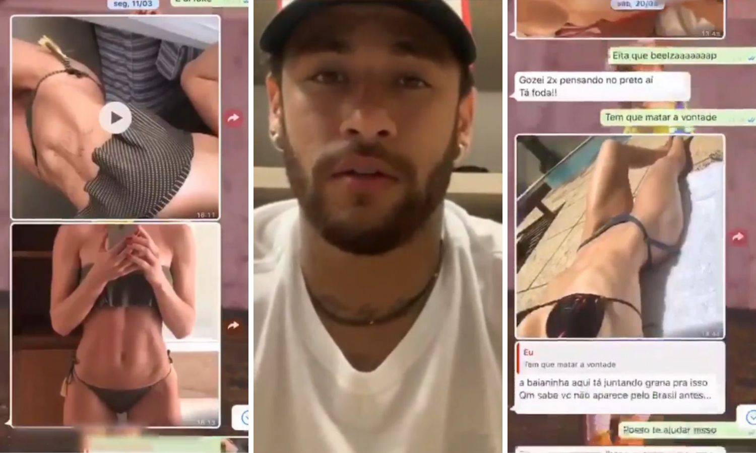 Neymar: 'Ma to je bila iznuda!' Pokazao fotke obnažene cure