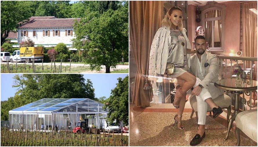 Sve je spremno za svadbu Maje Šuput: Ukrasili imanje u Istri