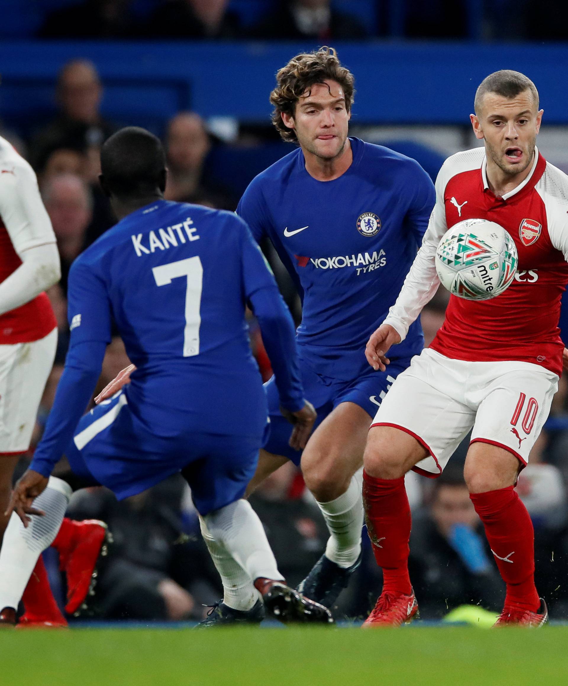 Carabao Cup Semi Final First Leg - Chelsea vs Arsenal