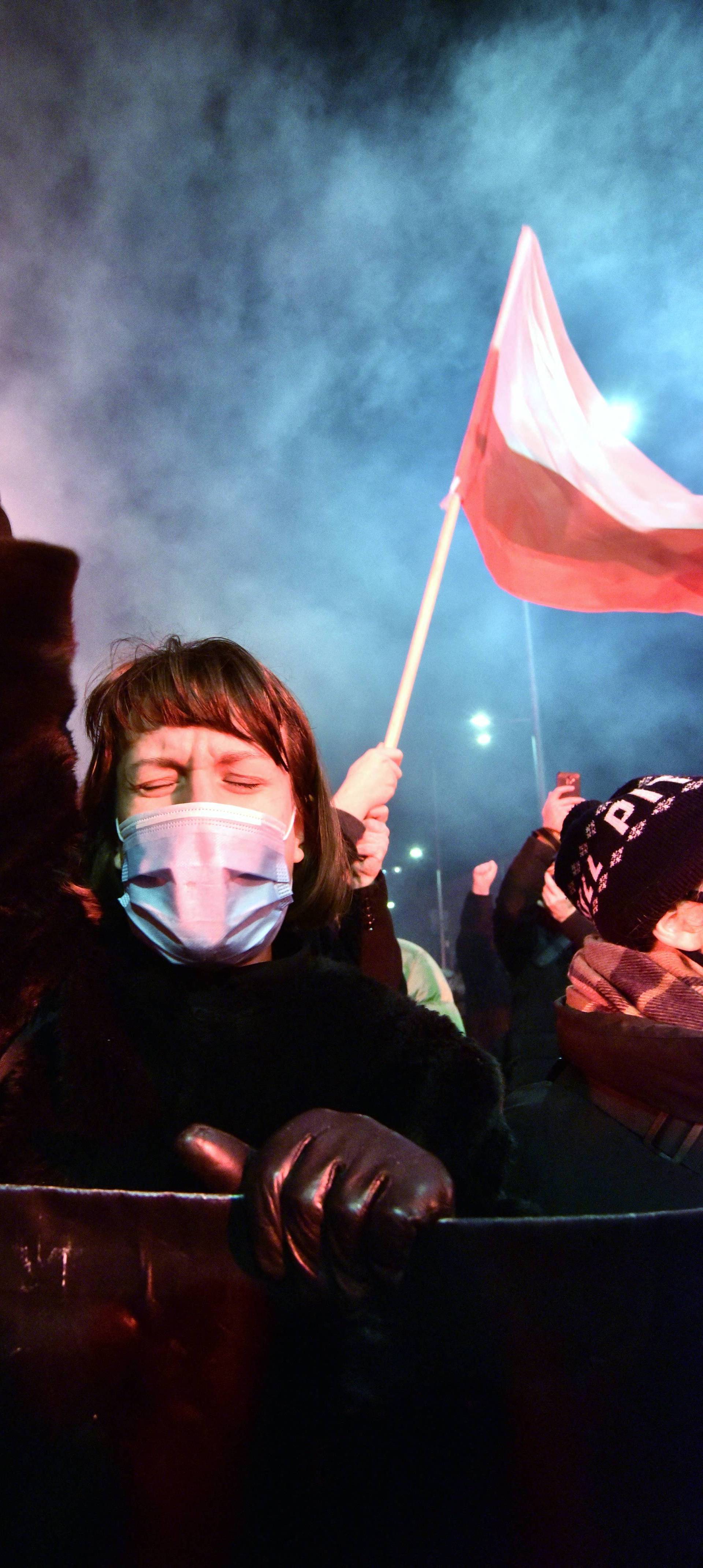 Protest Against Abortion Law - Warsaw