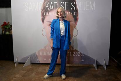 Zagreb: Svečana premijera filma "Samo kad se smijem" redateljice Vanje Juranić u Kinoteci