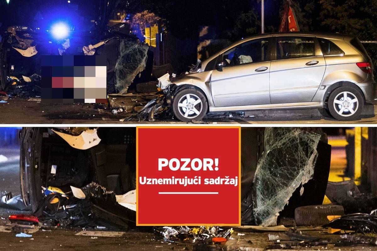Stravične fotografije sudara kod Zadra: Poginuli mladići, jedan je imao 21 godinu, a drugi 20