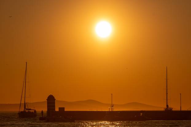 Zalazak sunca u Zadru