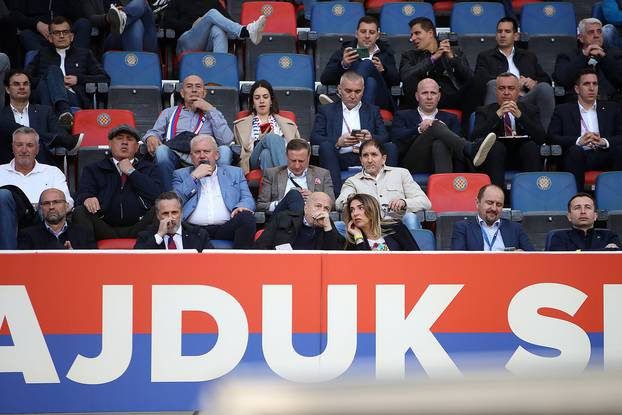 Split: Poznati na utakmici Hajduk - Dinamo