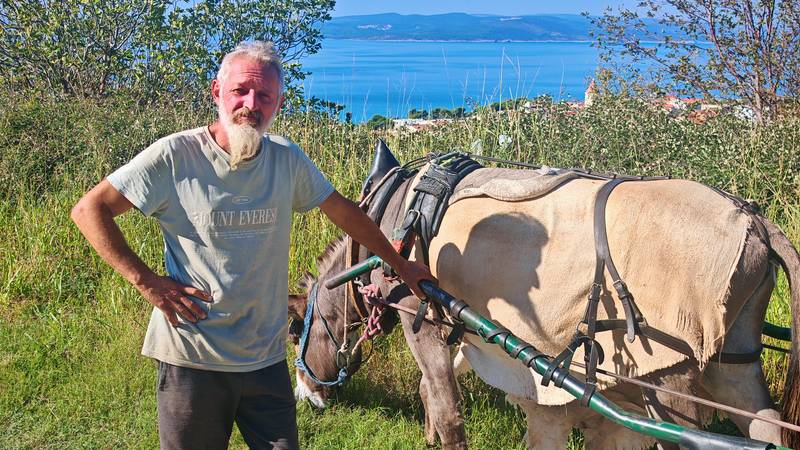 Sjeo na magarca i iz Francuske krenuo u Indiju - do Makarske mu je trebalo više od tri godine