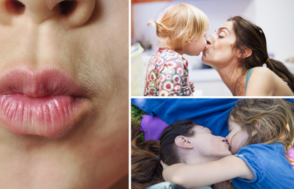Ljubite djecu u usta? Stručnjaci objasnili zašto je to loše raditi