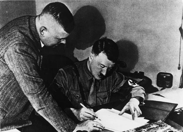 Hitler und Röhm 1931