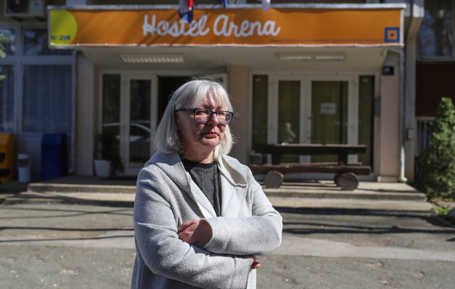 Zagreb: Gabrijela Dandrlić od potresa je smještena u hostelu Arena