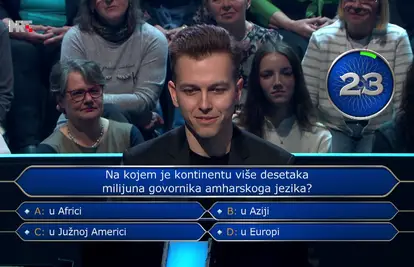 U 'Milijunašu' tri puta zvali isti 'joker zovi' u jednoj emisiji...