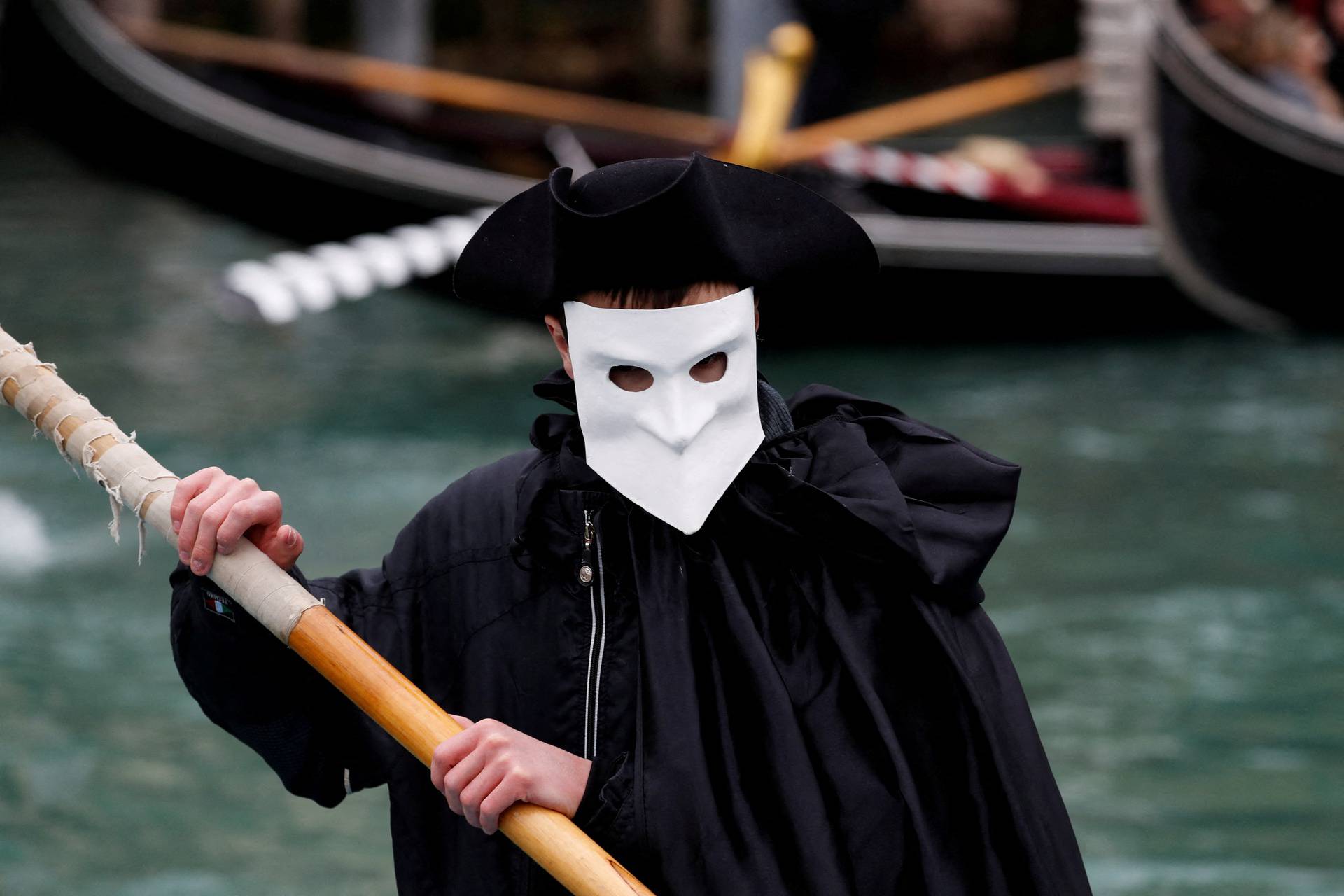 Annual Venice carnival, in Venice