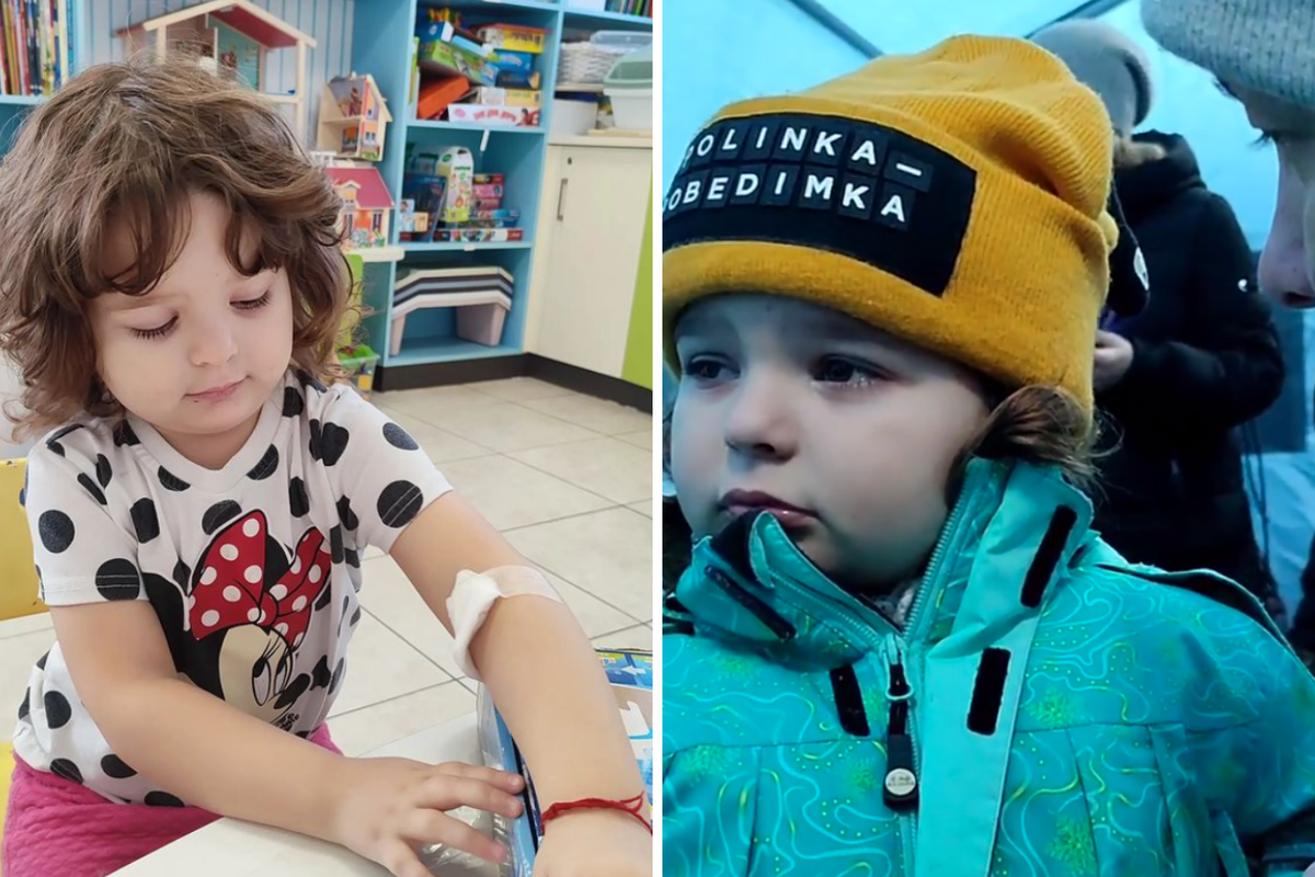 S kćeri (3) koja boluje od raka uspjela je pobjeći iz Ukrajine: 'Lijekovi su nam bili pri kraju'