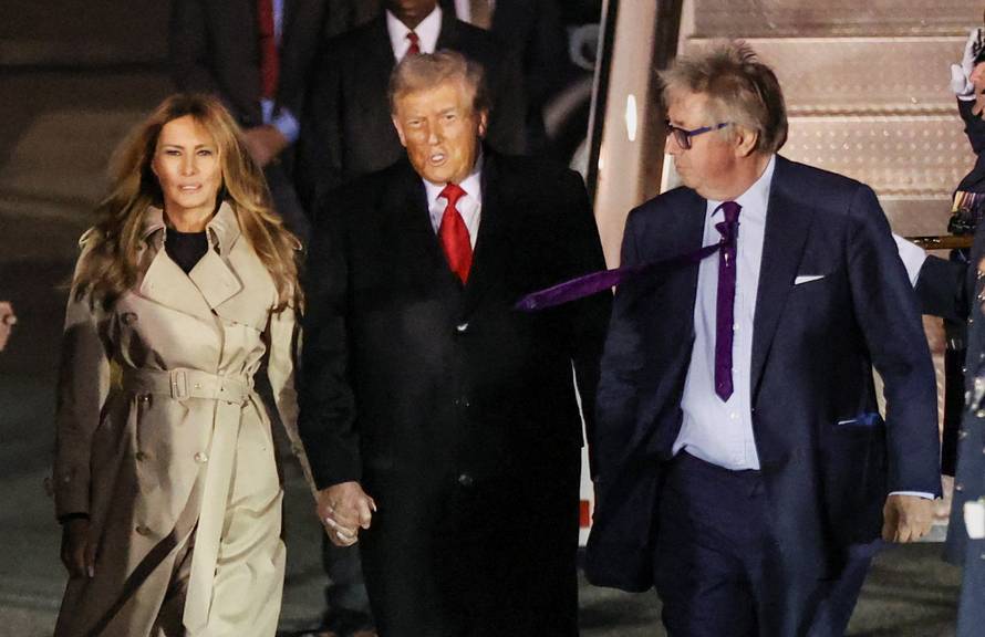 U.S. President Trump visits Britain