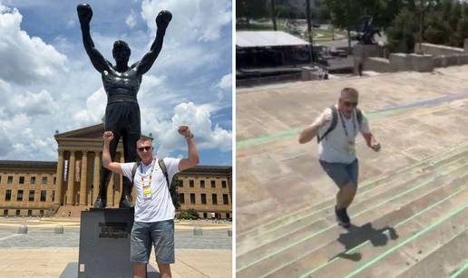 USA REPORT 24SATA Tr&ccaron;ali smo kultnim 'Rocky stepenicama' u Philadelphiji: 'Grad sporta...'