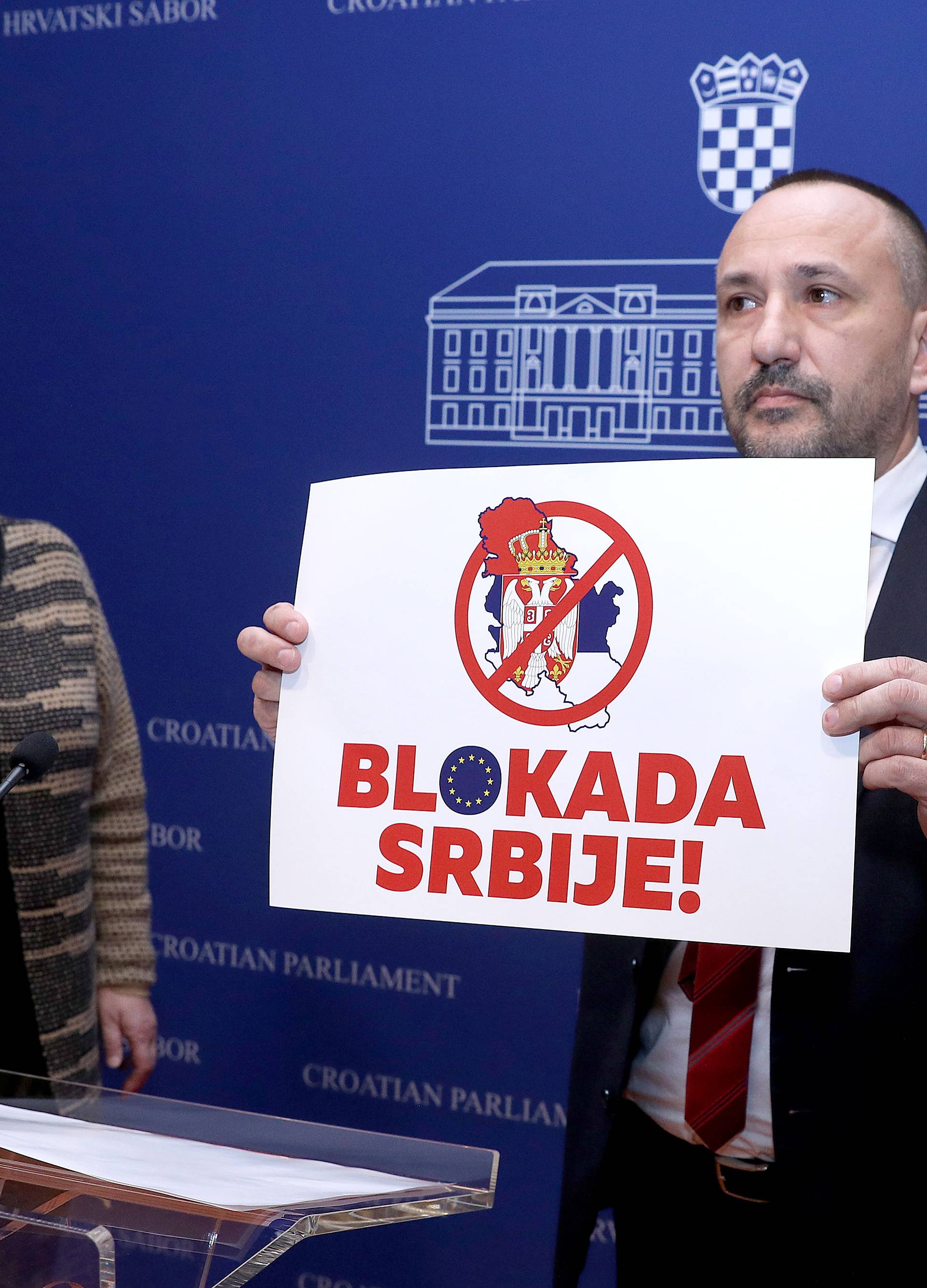 Zagreb: Hrvoje ZekanoviÄ s RuÅ¾om TomaÅ¡iÄ traÅ¾i blokadu pregovora sa Srbijom o ulasku u EU