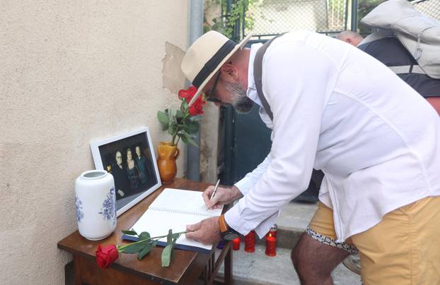 Šibenčani se opraštaju obitelji Dedić