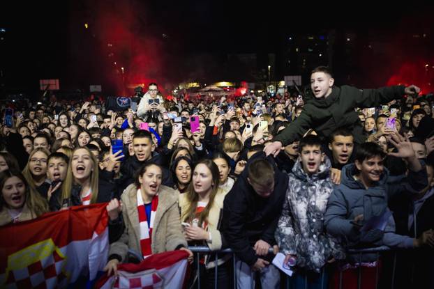 Doček rukometaša u Mostaru