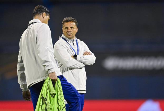 Zagreb: Trening GNK Dinamo uoči utakmice protiv Fenerbahce F.K.