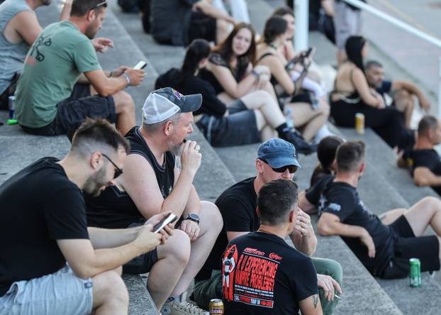 Zagreb: Atmosfera oko Arene uoci koncerta Marilyna Manson.