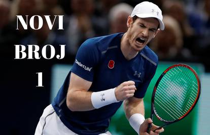 Novak je predao krunu: Andy i službeno najbolji igrač svijeta!