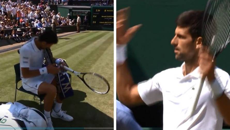 Nervozni Đoković zbog gubitka seta poludio i počastio publiku