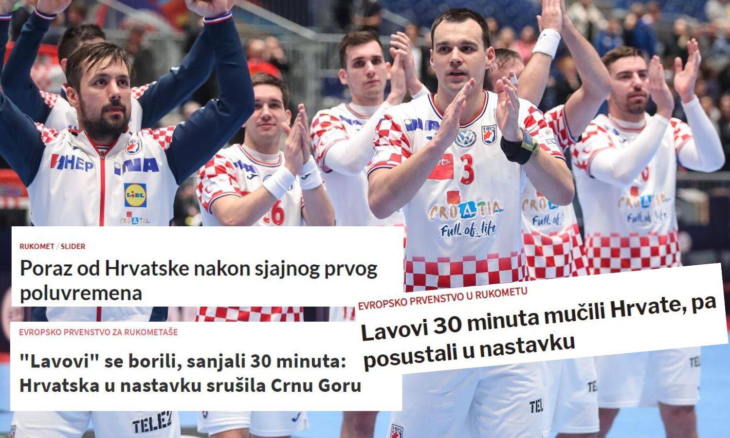 Crnogorci tuguju: Sanjali smo 30 minuta, ali ste nas srušili