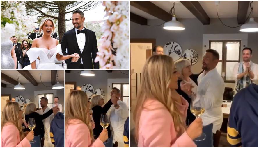 Nenad je u ogrtaču i papučama 'zgrabio' punicu pa su zaplesali