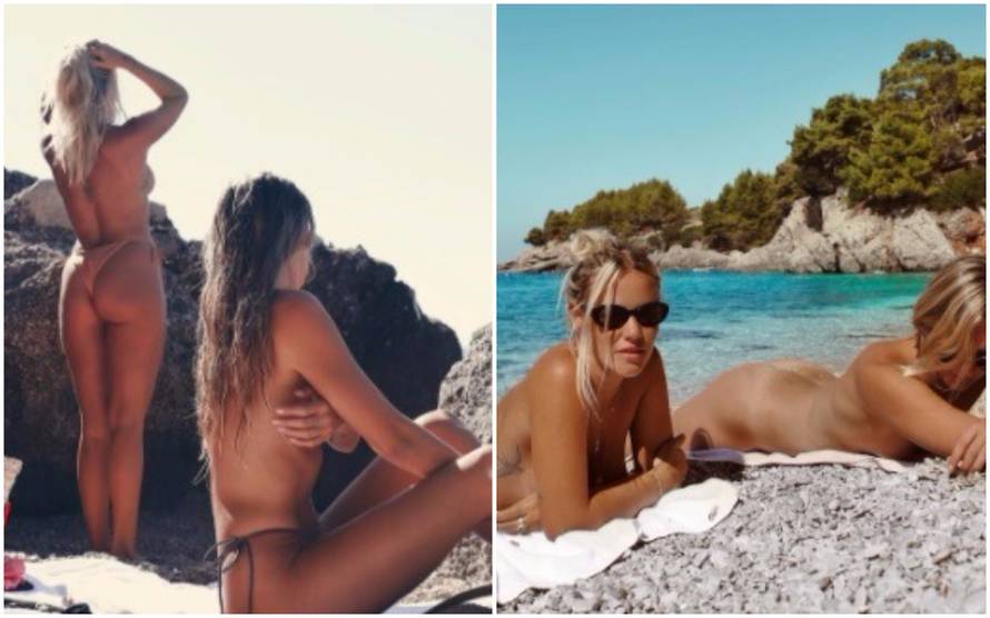 Američke blogerice potpuno gole uživaju na jadranskoj obali