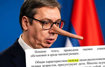 UPS! Vučić je objavio izvještaj ruskog FSB-a  u kojem je slovo koje ne postoji u ruskom pismu
