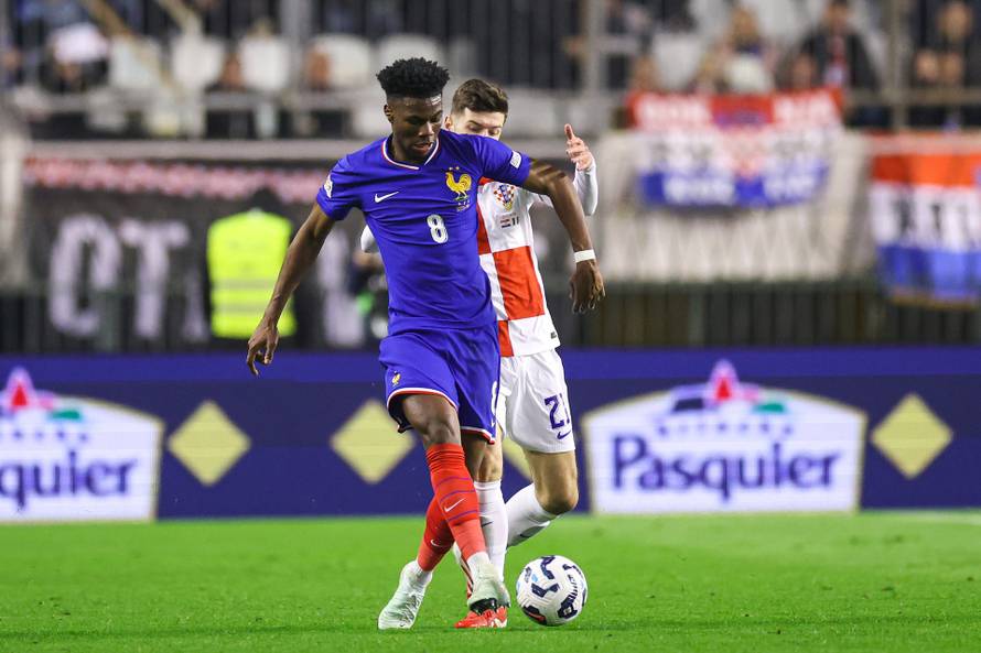 Prva utakmica četvrtfinala UEFA Lige nacija između Hrvatske i Francuske