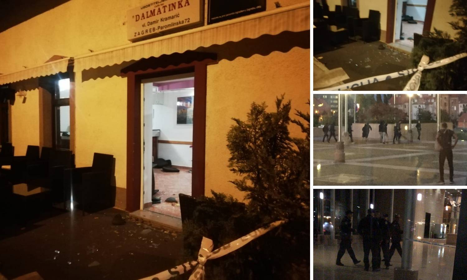 Divljanje huligana u Zagrebu: Pojavile se fotografije napada