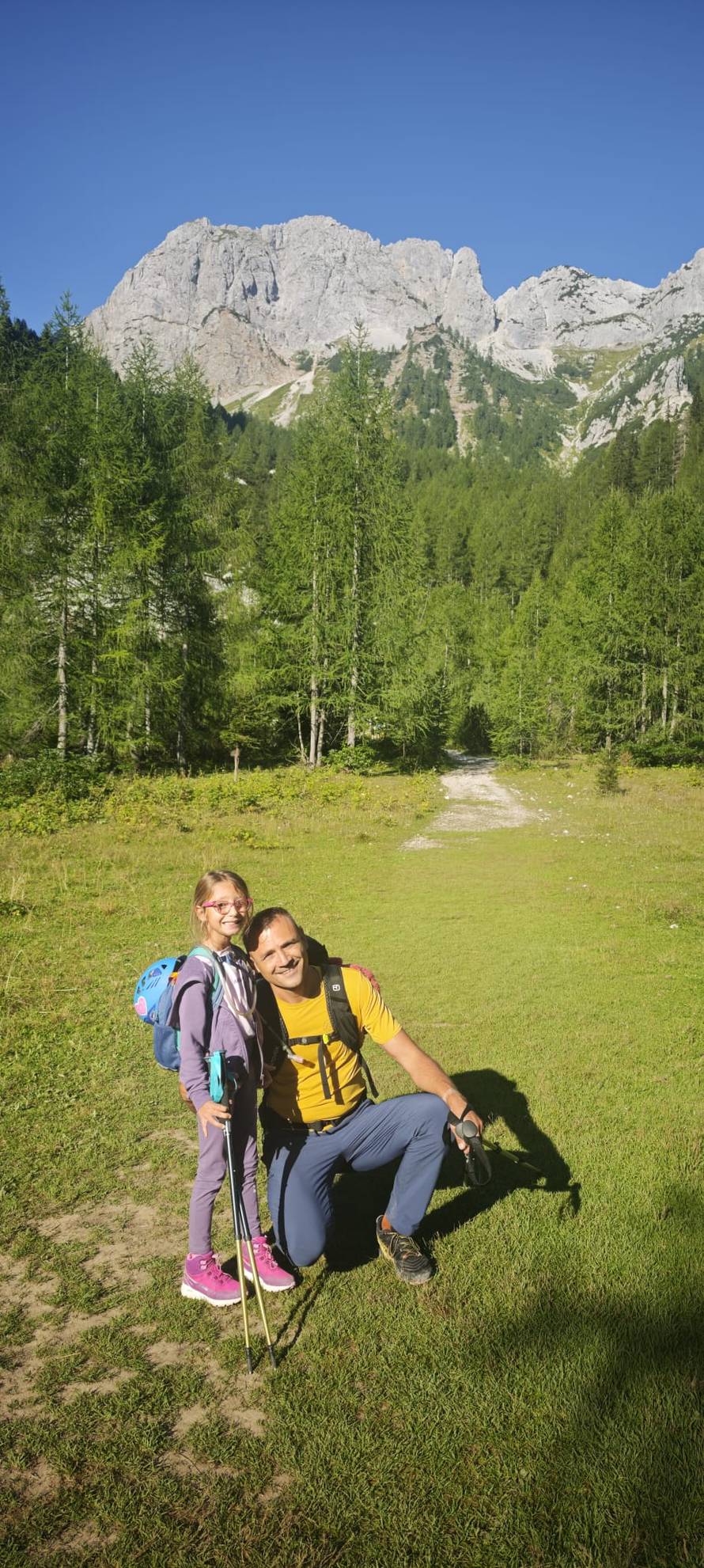 Angela (7) je djevojčica bez granica! 'Ne idem još ni u školu, a već sam osvojila Triglav'