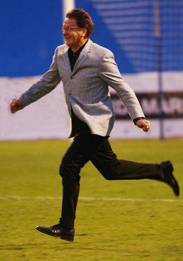 Zvonimir Boban oprostio se od nogometa revijalnom utakmicom na stadionu Maksimir, 07.10.2002.