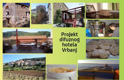 Projekt difuzni hotel Vrbanj - hotel raspršen po cijelom selu